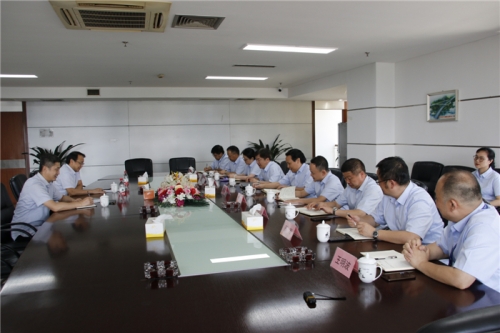 【领导关怀】市城投集团党委副书记郭东晓一行赴至尊国际集团走访调研